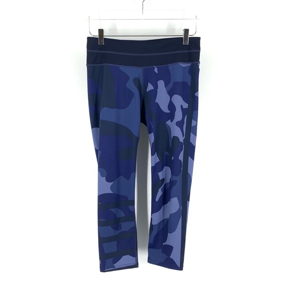 Jumpsuits | Athleta Blue Camo Sonar 